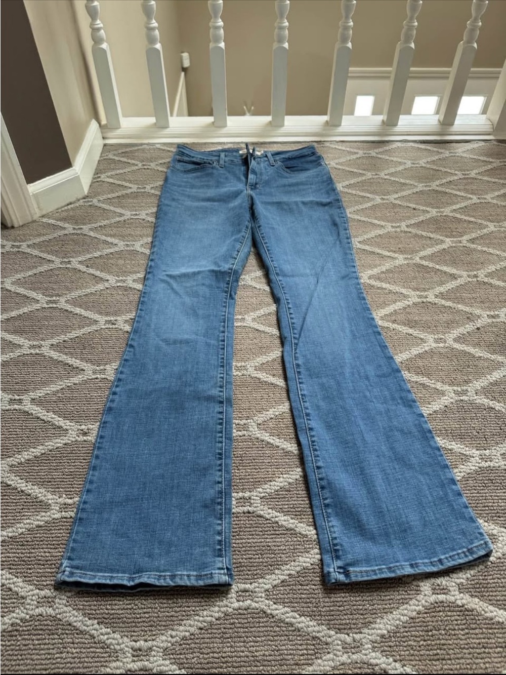 Women’s Blue Flared Jeans